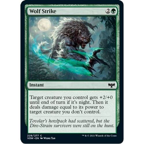 Wolf Strike FOIL - VOW