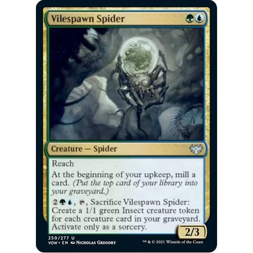 Vilespawn Spider FOIL - VOW