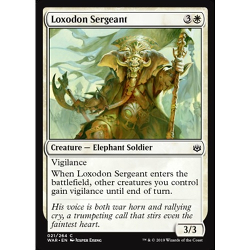 Loxodon Sergeant - WAR