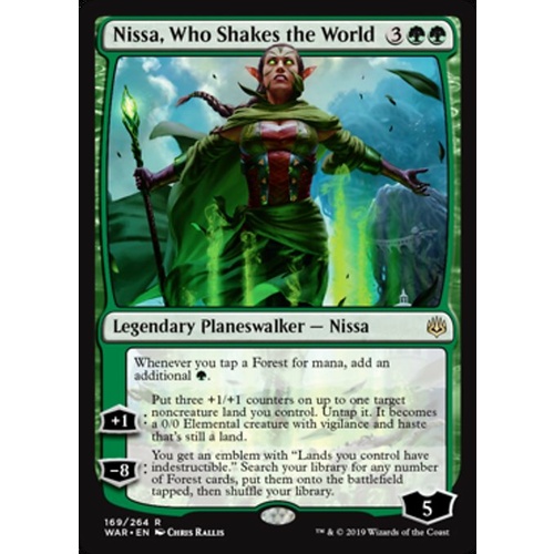 Nissa, Who Shakes the World - WAR