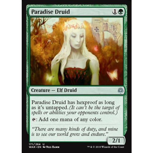 Paradise Druid - WAR