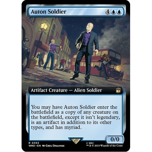 Auton Soldier (Extended Art) - WHO