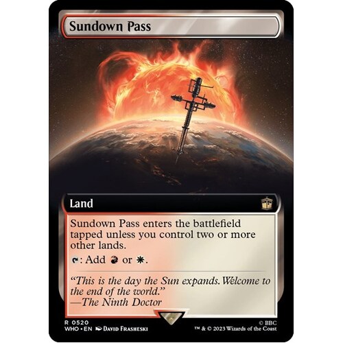 Sundown Pass (Extended Art) - WHO