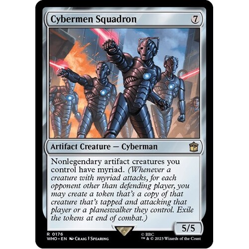 Cybermen Squadron FOIL - WHO