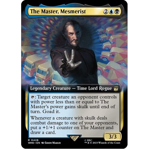 The Master, Mesmerist (Extended Art) FOIL - WHO