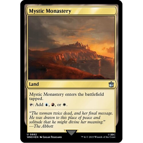 Mystic Monastery (Surge Foil) FOIL - WHO