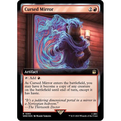 Cursed Mirror (Extended Art) (Surge Foil) FOIL - WHO