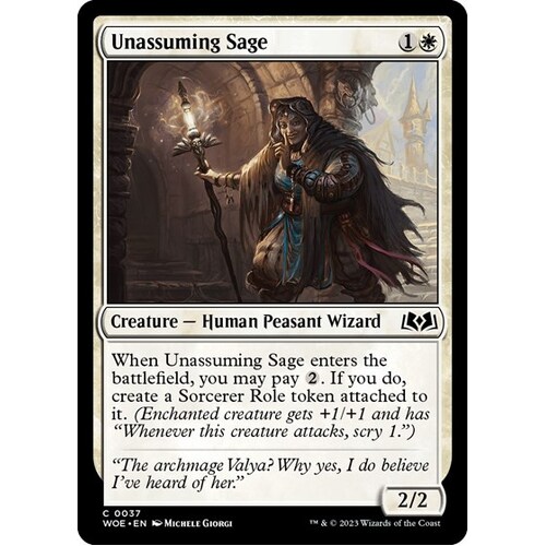 Unassuming Sage - WOE