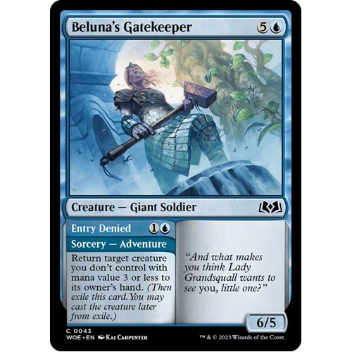 Beluna's Gatekeeper - WOE