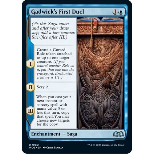 Gadwick's First Duel - WOE