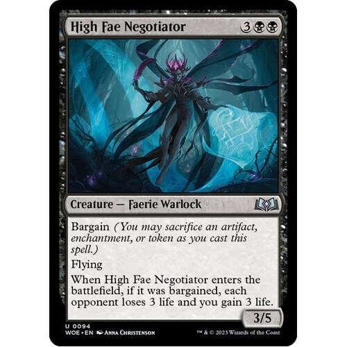 High Fae Negotiator - WOE