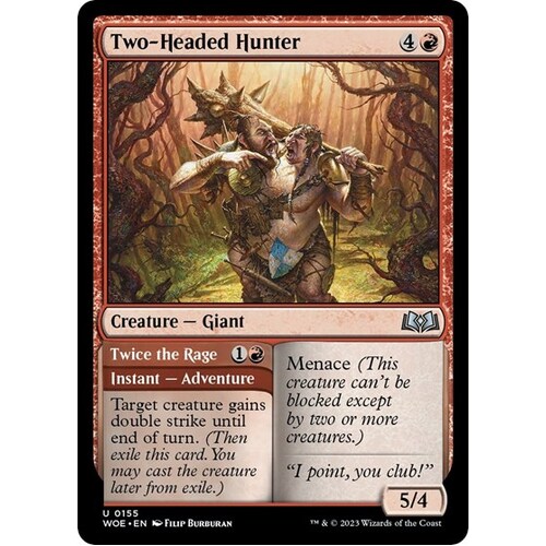 Two-Headed Hunter - WOE