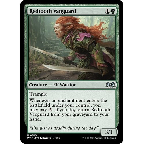 Redtooth Vanguard - WOE