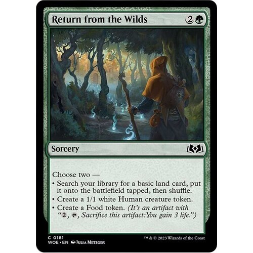 Return from the Wilds - WOE