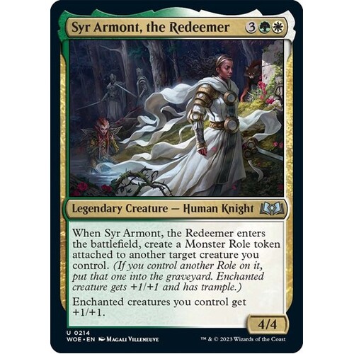 Syr Armont, the Redeemer - WOE