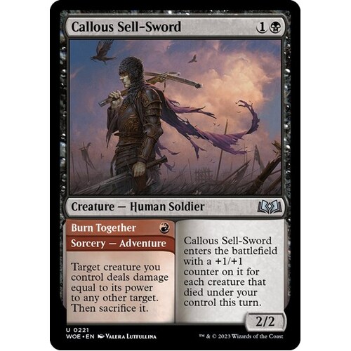 Callous Sell-Sword - WOE