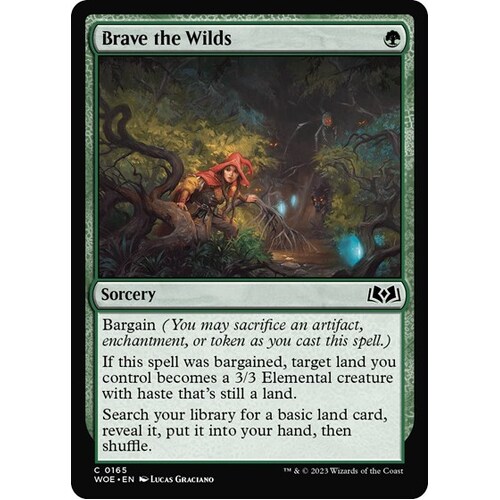 Brave the Wilds FOIL - WOE