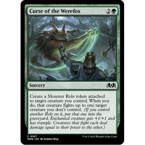 Curse of the Werefox FOIL - WOE