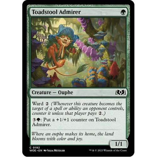 Toadstool Admirer FOIL - WOE