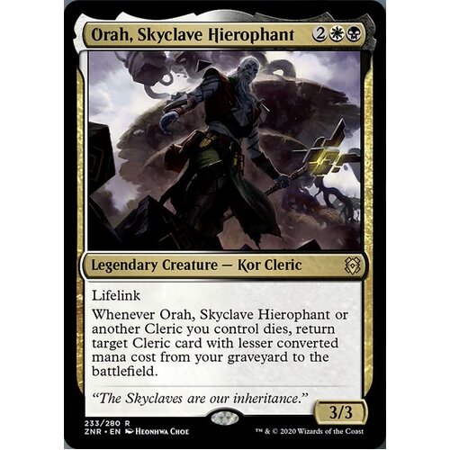 Orah, Skyclave Hierophant - ZNR