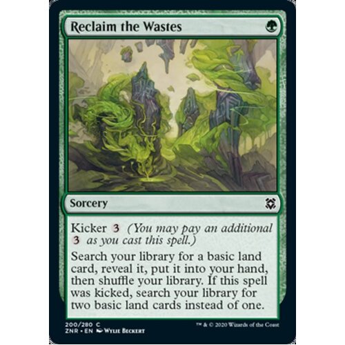 Reclaim the Wastes FOIL - ZNR