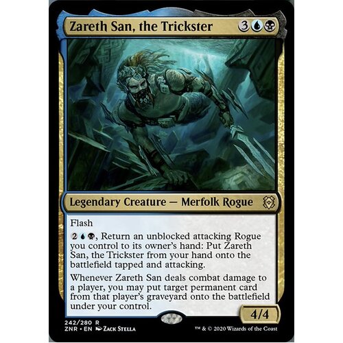 Zareth San, the Trickster FOIL - ZNR