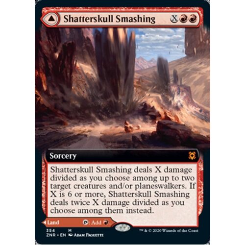 Shatterskull Smashing // Shatterskull, the Hammer Pass (Extended) FOIL - ZNR