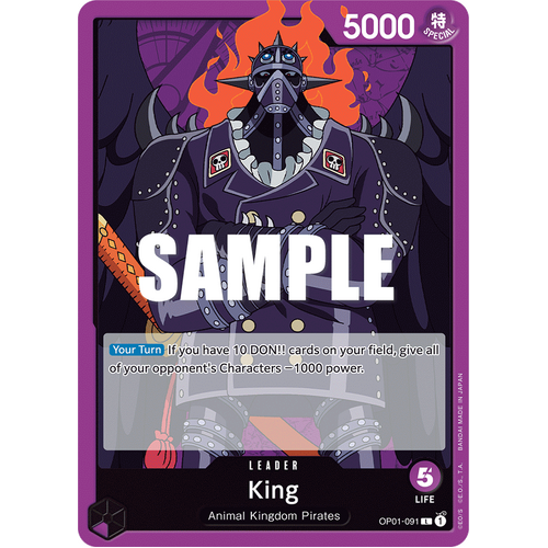 King (091) - OP-01