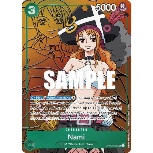 Nami (Alternate Art) - OP-02