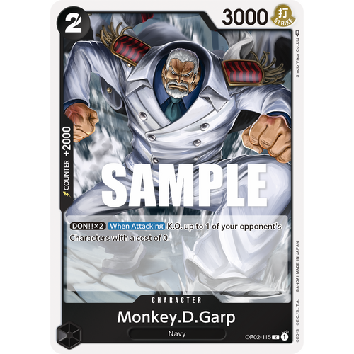 Monkey.D.Garp (115) - OP-02