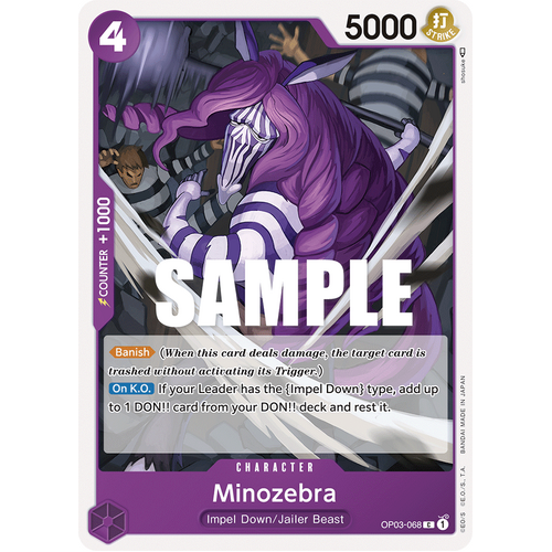 Minozebra - OP-03