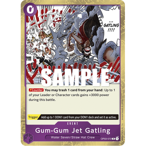 Gum-Gum Jet Gatling - OP-03