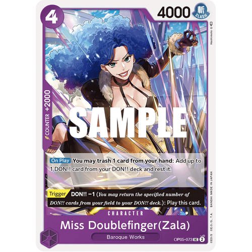 Miss Doublefinger(Zala) - OP-05