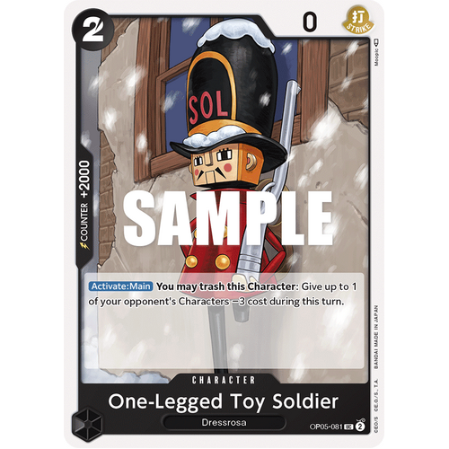 One-Legged Toy Soldier - OP-05