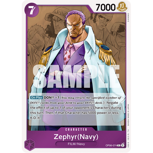 Zephyr (Navy) - OP06