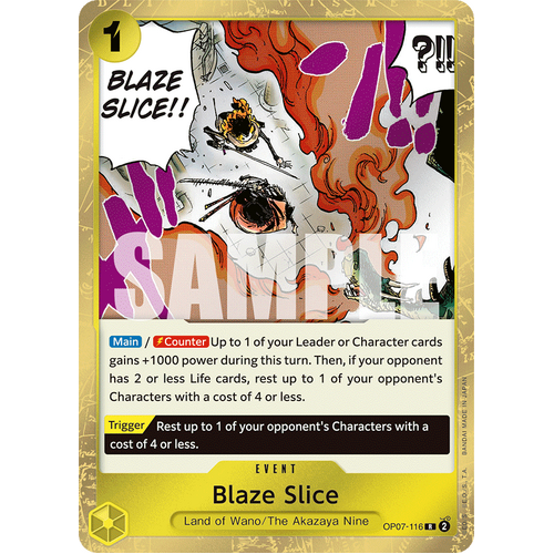 Blaze Slice - OP07