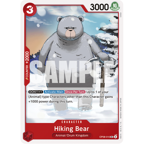 Hiking Bear - OP08