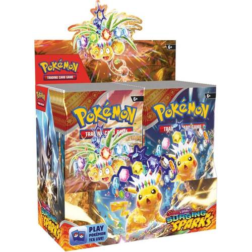 POKÉMON TCG Scarlet & Violet 8 Surging Sparks Booster Box