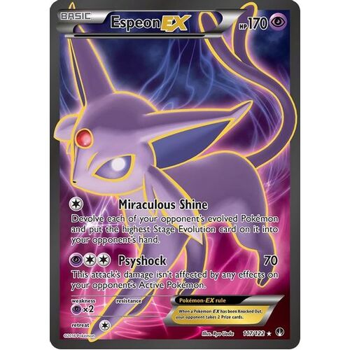 Espeon EX (Full Art) (Holofoil) - BKP