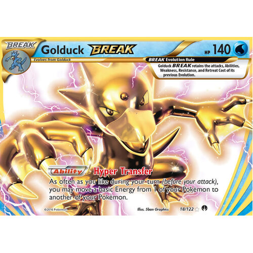 Golduck BREAK (Holofoil) - BKP