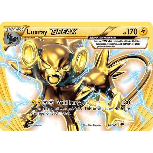 Luxray BREAK (Holofoil) - BKP