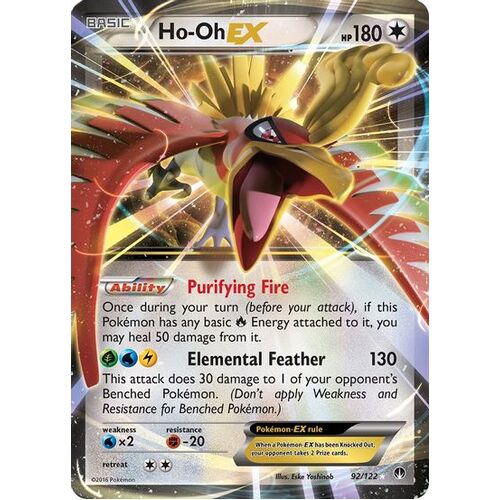 Ho-Oh EX (Holofoil) - BKP