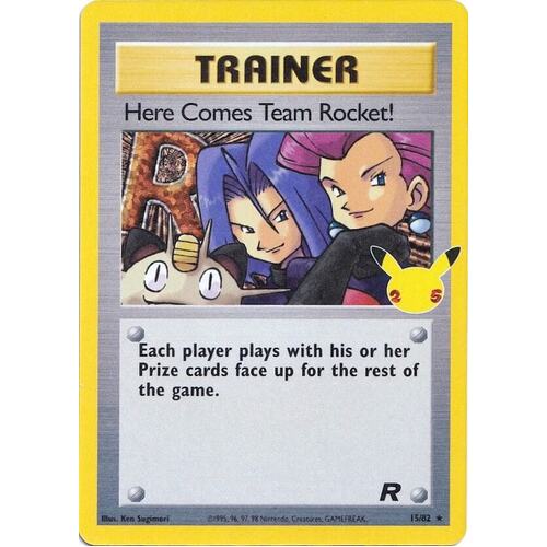 Here Comes Team Rocket! (Holofoil) - CCC