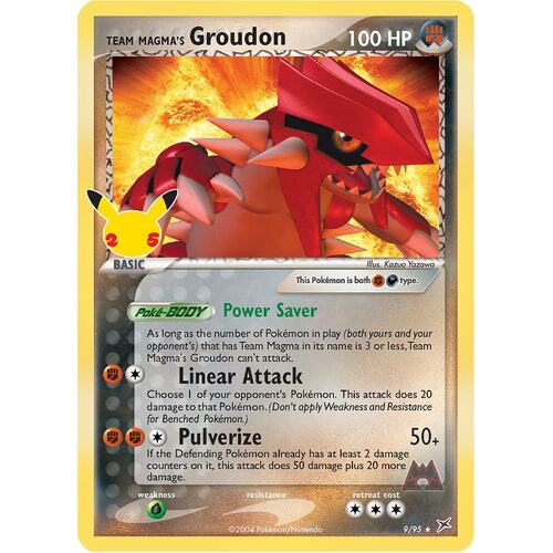 Team Magma's Groudon (Holofoil) - (CCC)