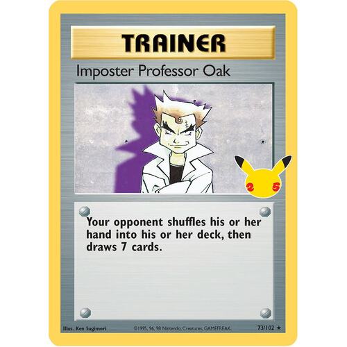 Imposter Professor Oak (Holofoil) - CCC