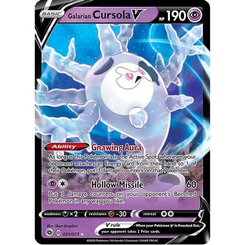 Galarian Cursola V (Holofoil) - CHP