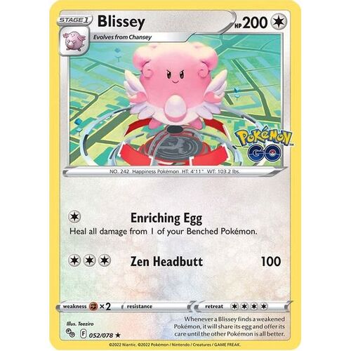 Blissey (Holofoil) - Pokemon GO (PGO)