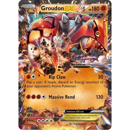 Groudon EX (Holofoil) - PRC