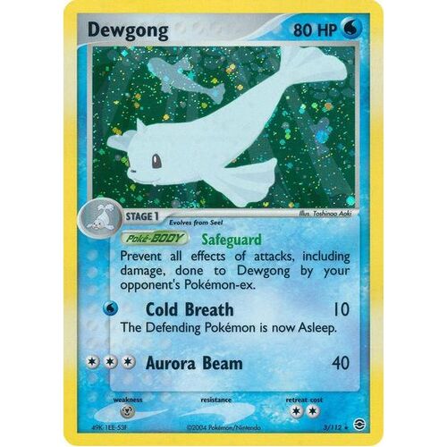 Dewgong (Reverse Holofil) - RG