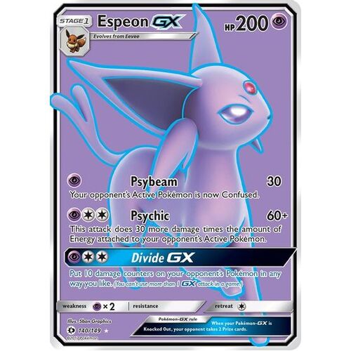 Espeon GX (Full Art) (Holofoil) - SM01